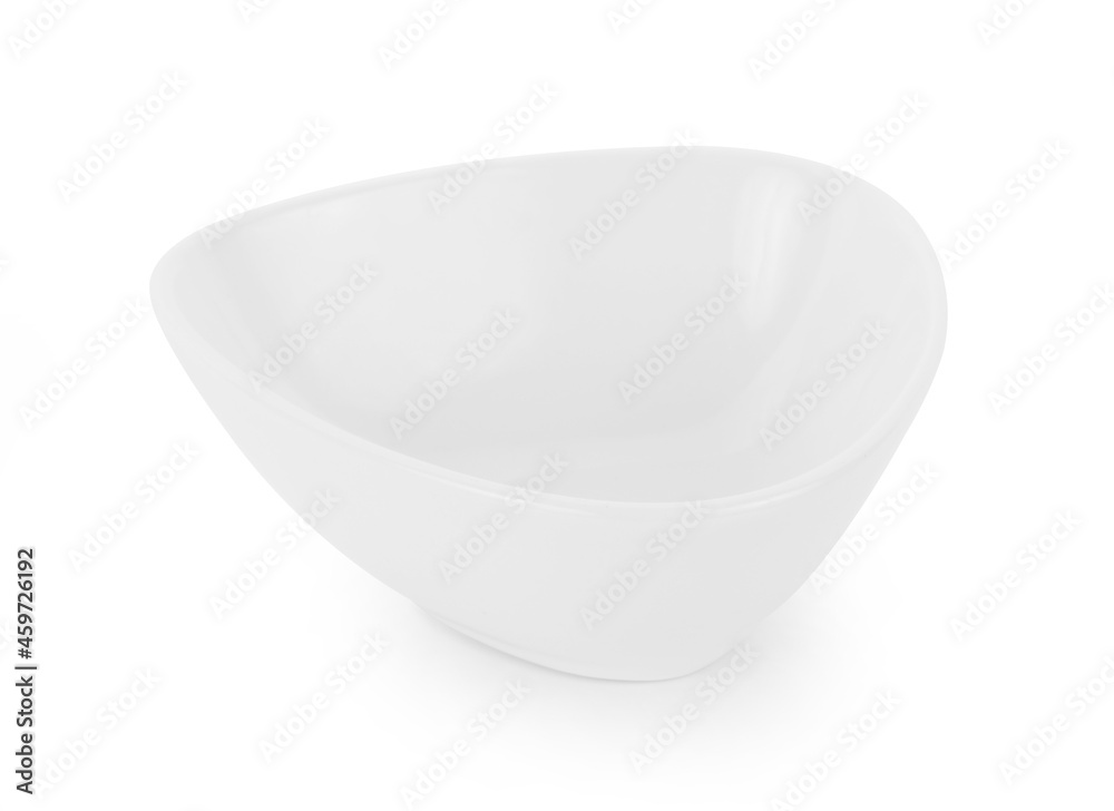 empty white bowl on white background empty white bowl on white background