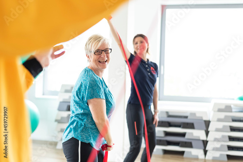 Spass beim Training, Rehasport, 