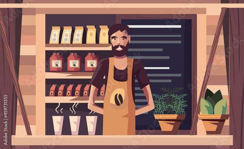 coffee specialist man