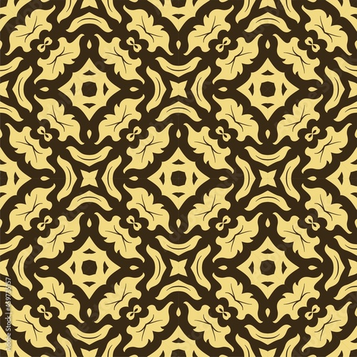 Luxury two colors pattern ornament background. Ethnic seamless ready for print