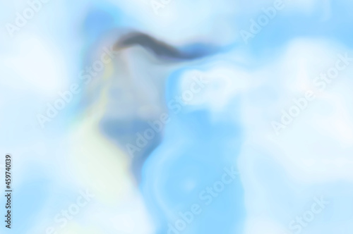 abstract blue and white fluid background