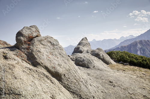 Mountain and rock landscape in Kazakhstan