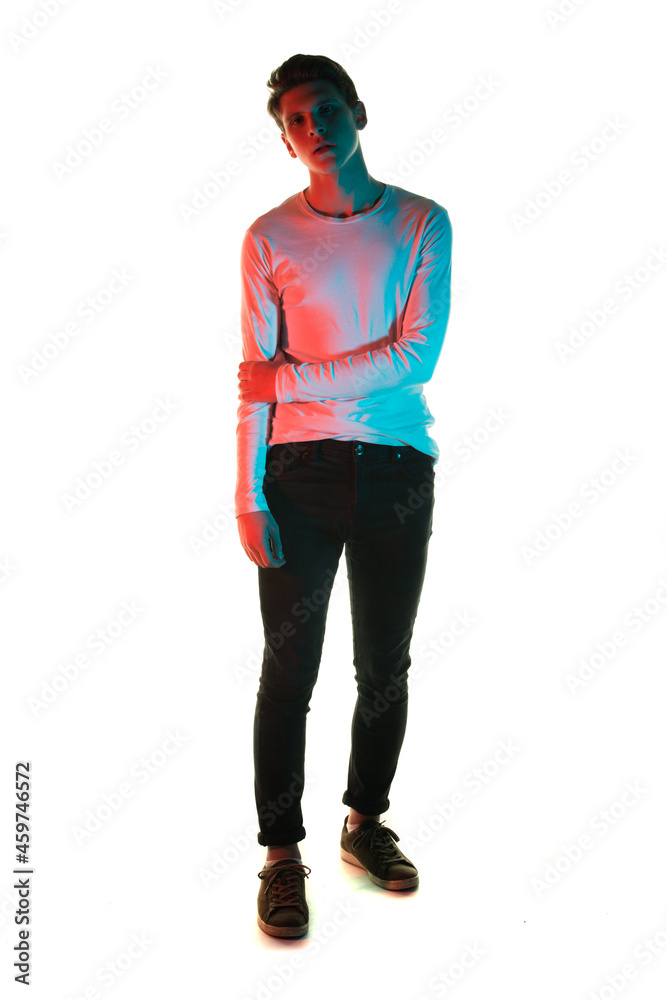 Cool modern guy posing Cool modern guy posing