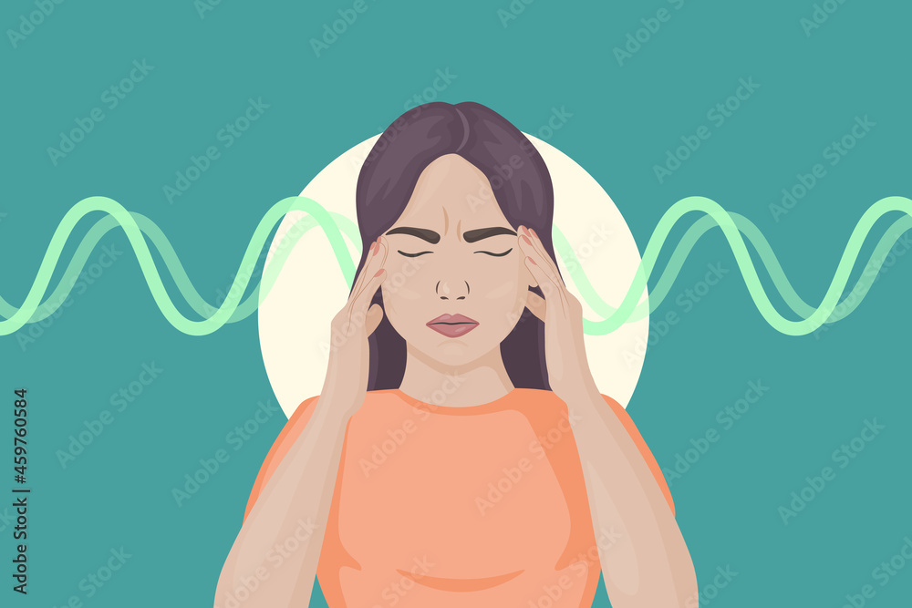 Woman with a headache and dizziness. Havana syndrome. The negative