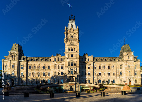 the parliament of the province of Quebec, in the city of Quebec. photo
