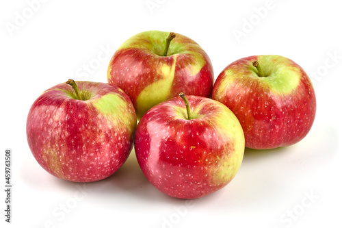 Fresh empire apples, isolated on white background.