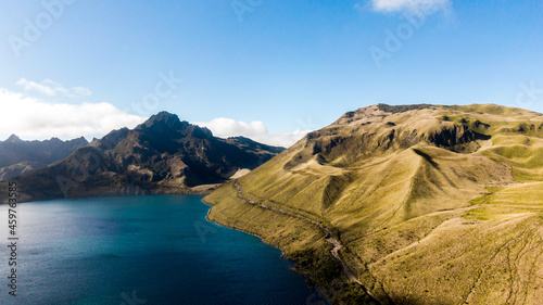 Cerro Negro, Fuya Fuya y Laguna de Monjanda con drone photo