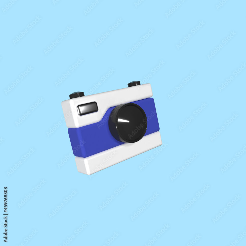 Fototapeta premium 3d camera toy