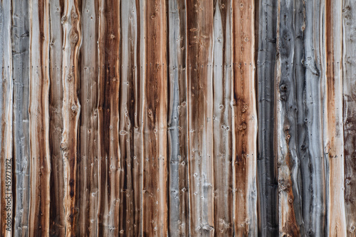 Wooden plank texture in brown pine
