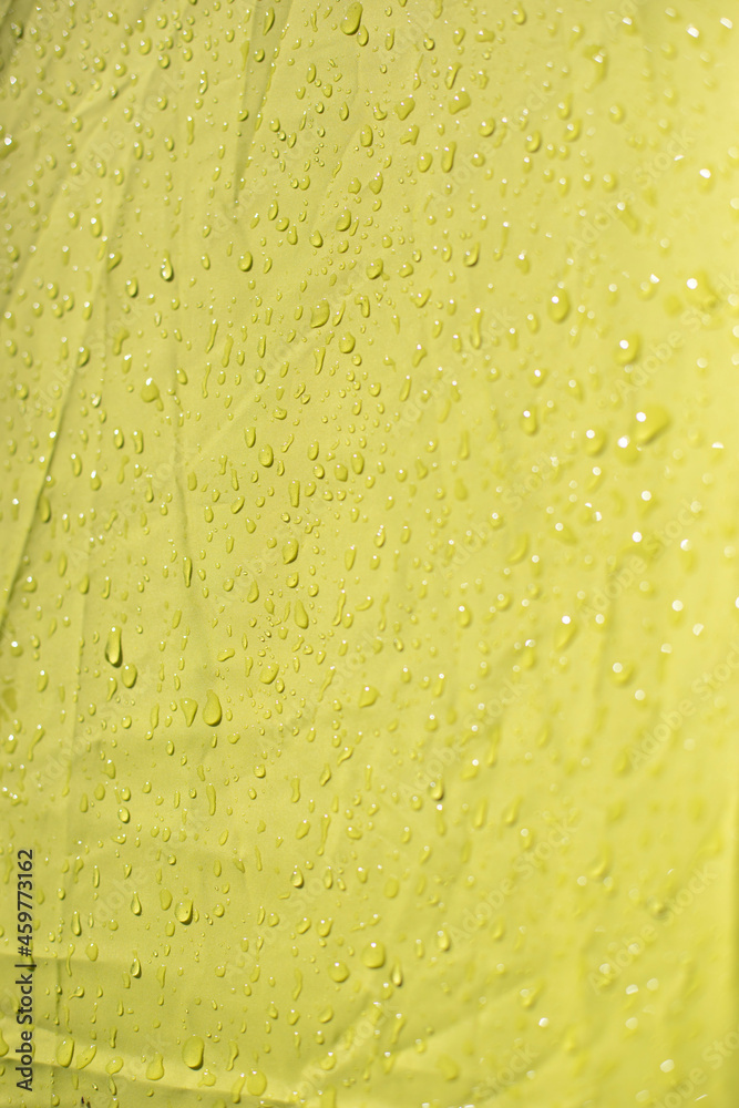 Fototapeta premium Wet awning from the rain.