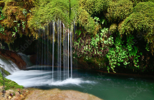 waterfall in the jungle
