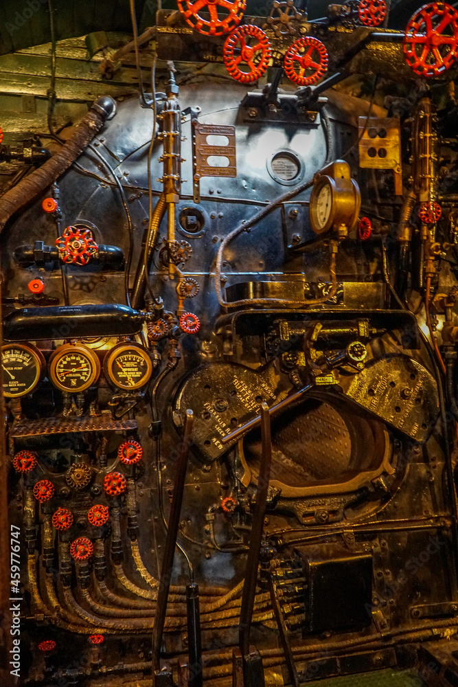 Steam Engine Dashboard