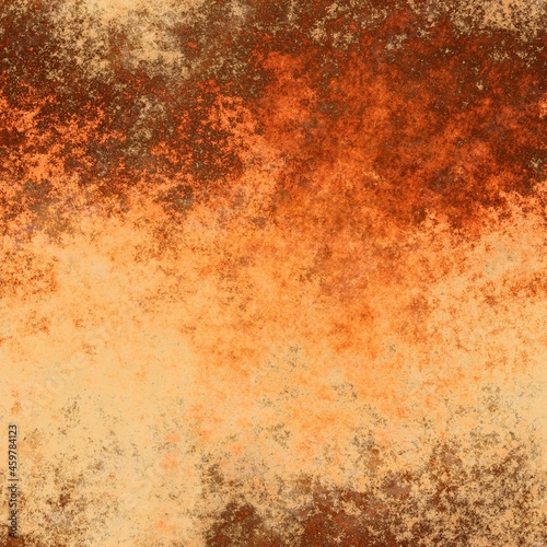 Seamless burnt orange rustic texture background