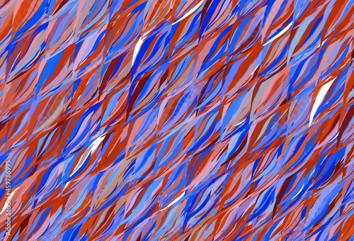 Dark colorful vector background with wry lines.