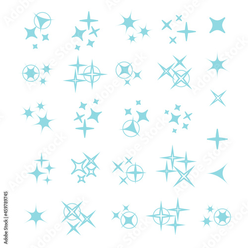 Black sparkles, glowing light effect stars. sparkles vector