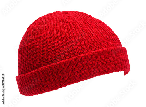 Red Stocking Hat Side View