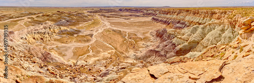 Blue Valley east of Blue Mesa in Petrified Forest AZ