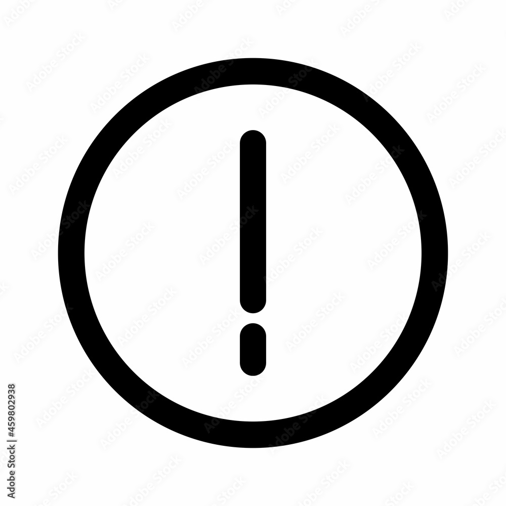 Warning symbol icon. High quality and suitable for your design, web design, mobile app design, etc. Isolated vector illustration on a white background. Warning symbol icon. High quality and suitable for your design, web design, mobile app design, etc. Isolated vector illustration on a white background.