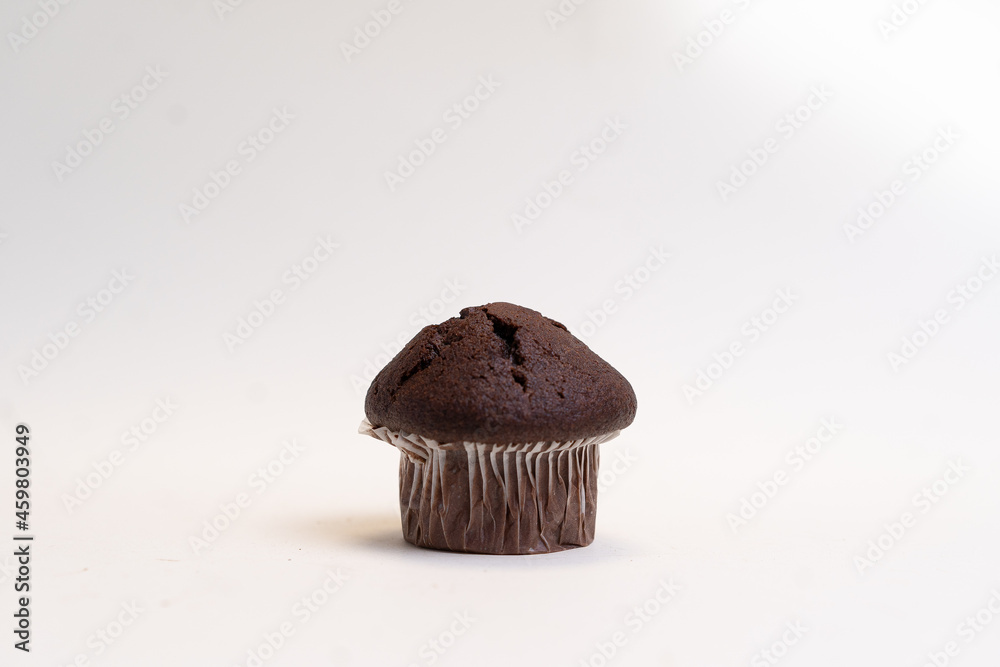 Muffin su Sfondo Bianco