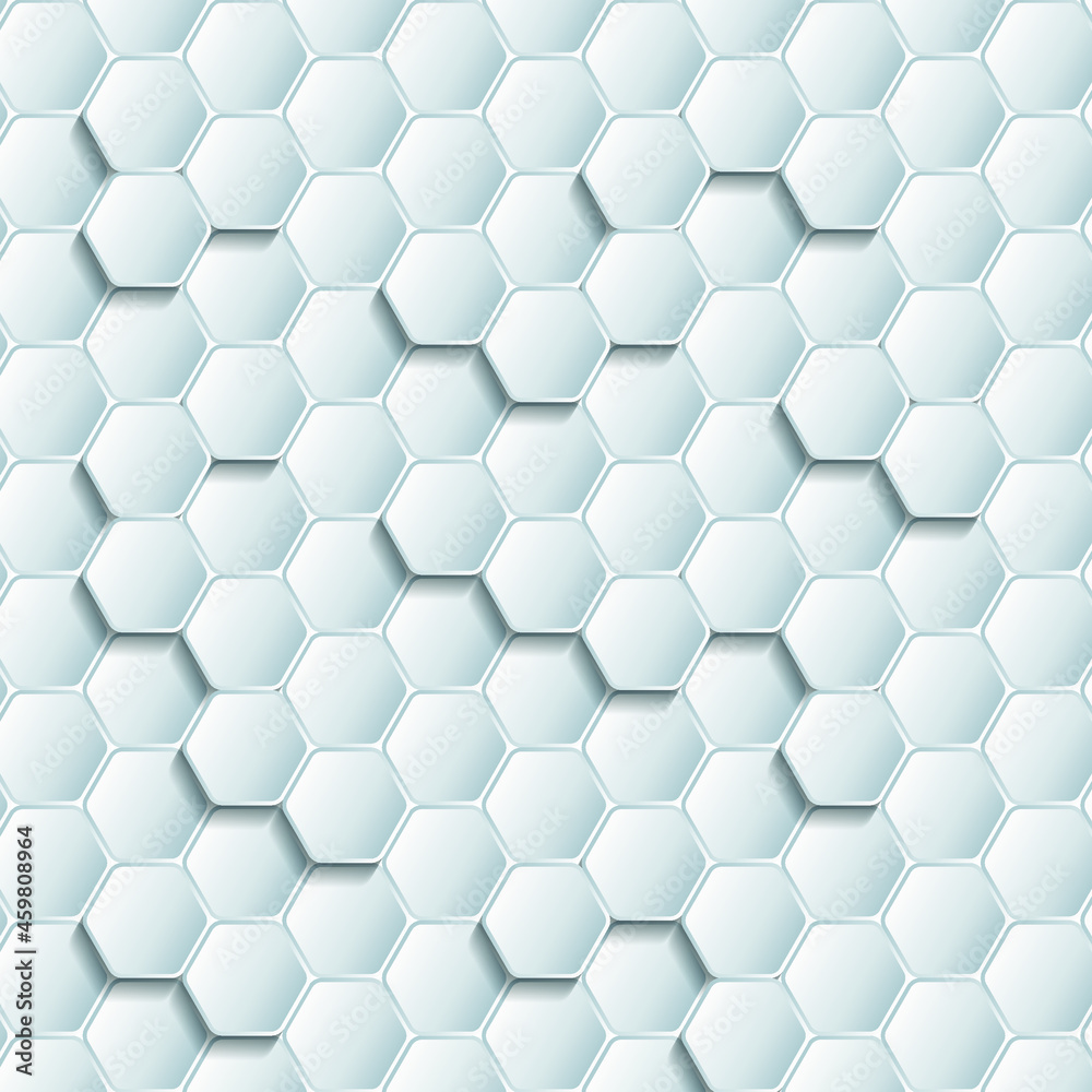 Naklejka premium Abstract Geometric Shape Hexagon Background