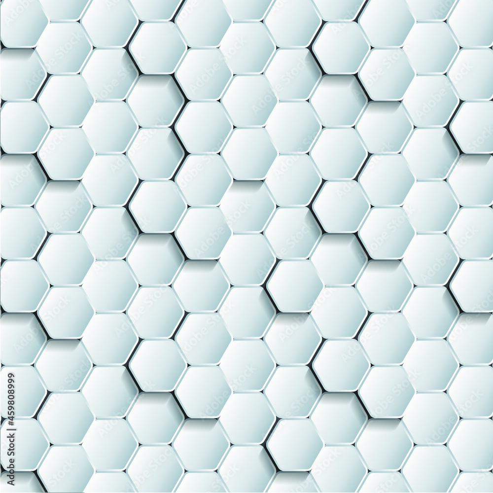 Naklejka premium Abstract Geometric Shape Hexagon Background