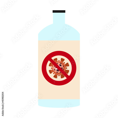 vaccine bottle vector