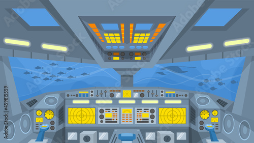 Submarine Cockpit  - Interior Scenes