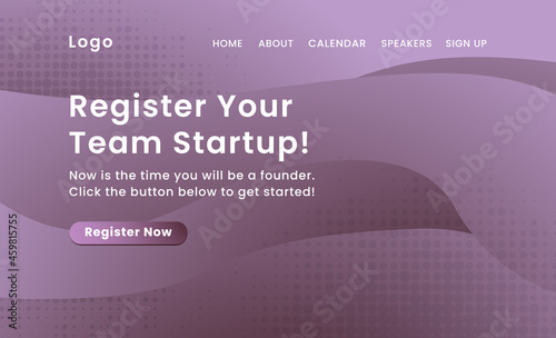 Asbtract background design modern. Landing page, website, banner, poster, event, template. Eps10 vector