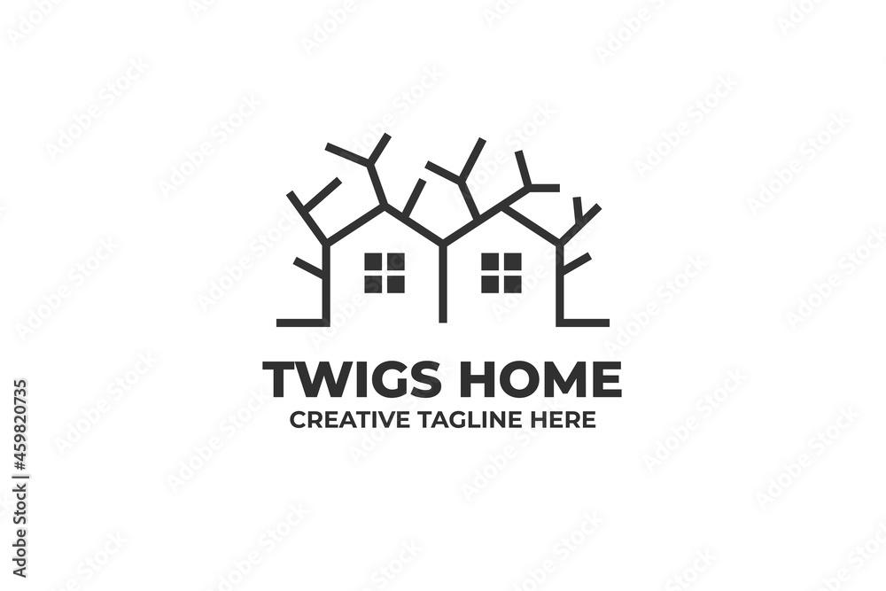 Twigs Twin House Residence Logo Twigs Twin House Residence Logo