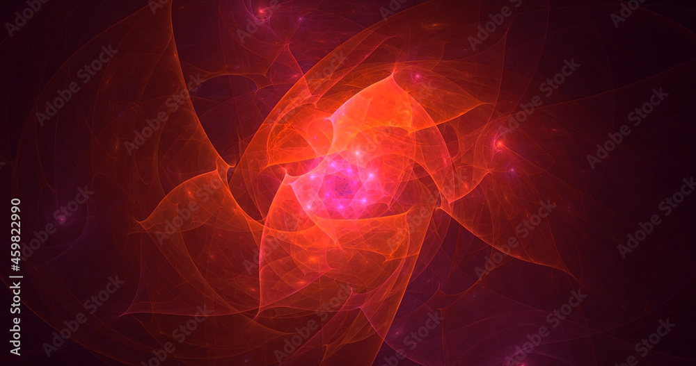 3D rendering abstract colorful fractal light background 3D rendering abstract colorful fractal light background
