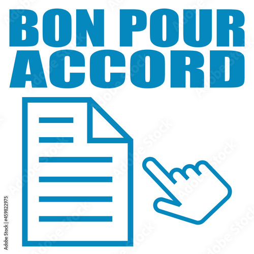Logo bon pour accord.