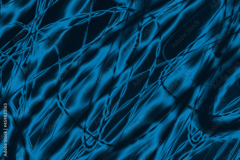 Naklejka premium Chaotic moving streaks of lights. Colorful abstract background. Abstract wallpaper. Psychedelic background