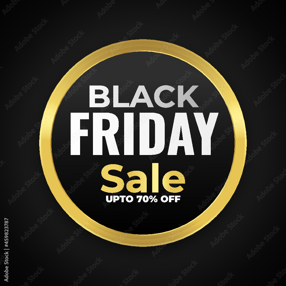 black friday.  Abstract attractive black friday sale banner