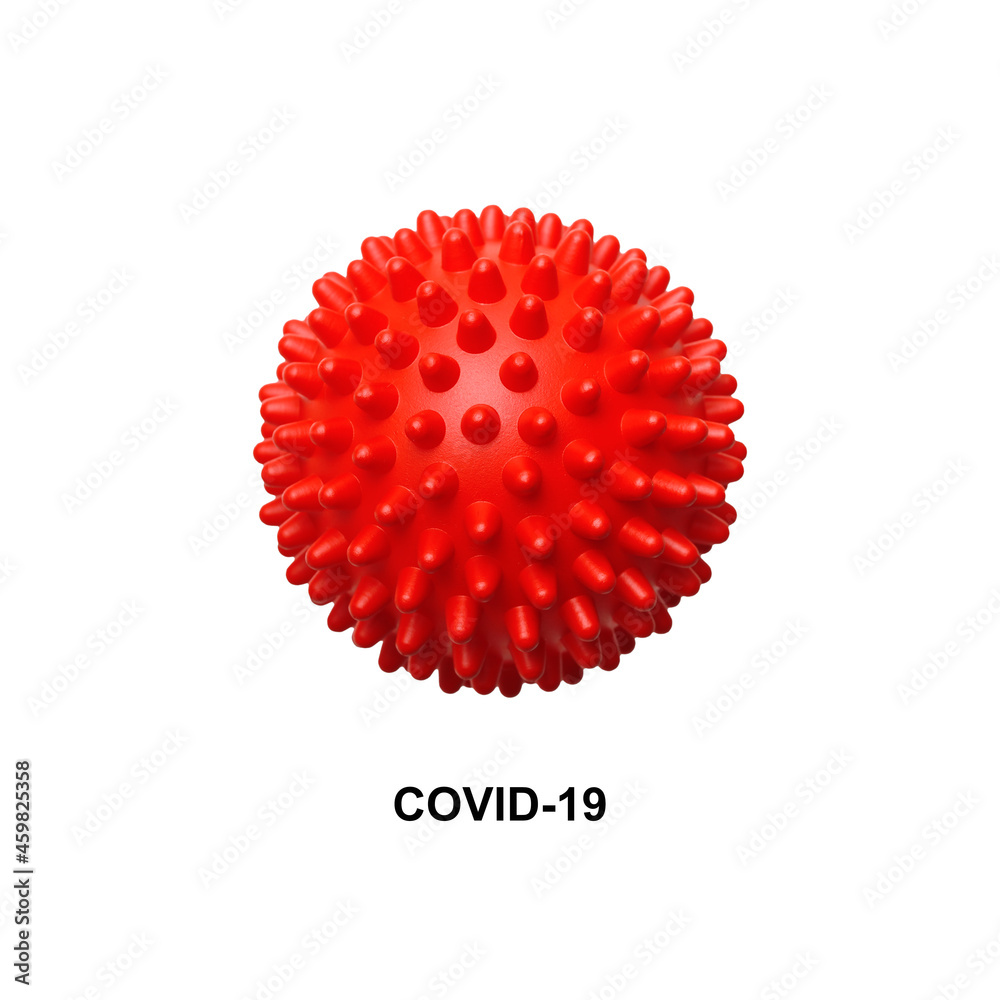 Abstract flu COVID-19 virus on white background. Coronavirus, influenza virus infection. Abstract flu COVID-19 virus on white background. Coronavirus, influenza virus infection.