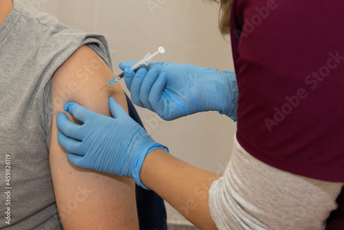 impfen gegen Krankheit und Viren Impfzentrum  photo