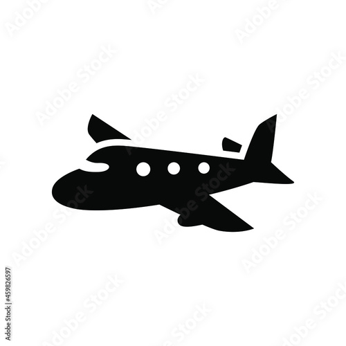 Plane icon vector graphic