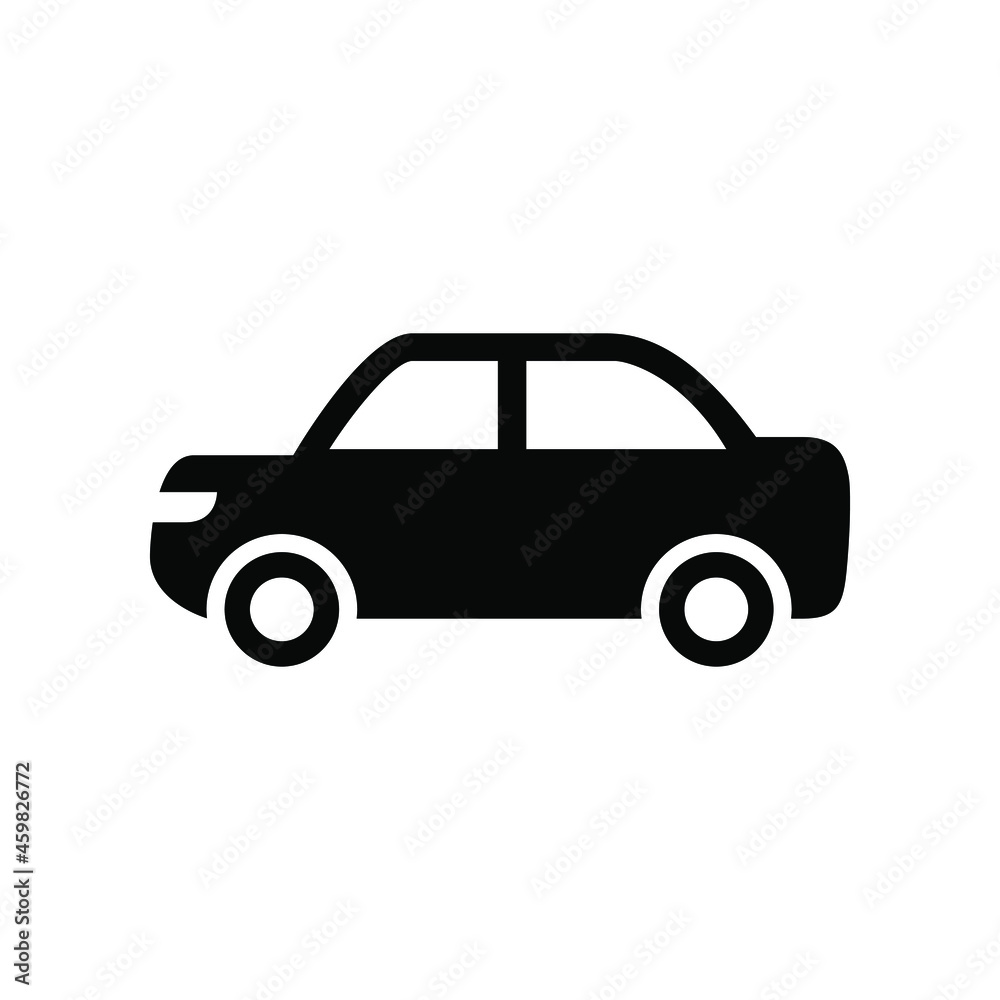 Car icon vector graphic