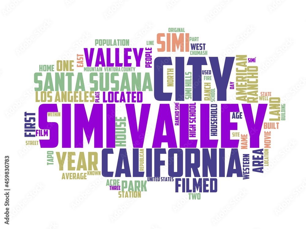 simi valley wordcloud concept, wordart, simi valley wordcloud concept, wordart,