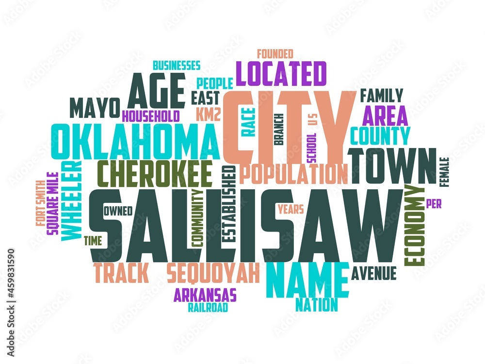 sallisaw wordcloud concept, wordart, sallisaw wordcloud concept, wordart,