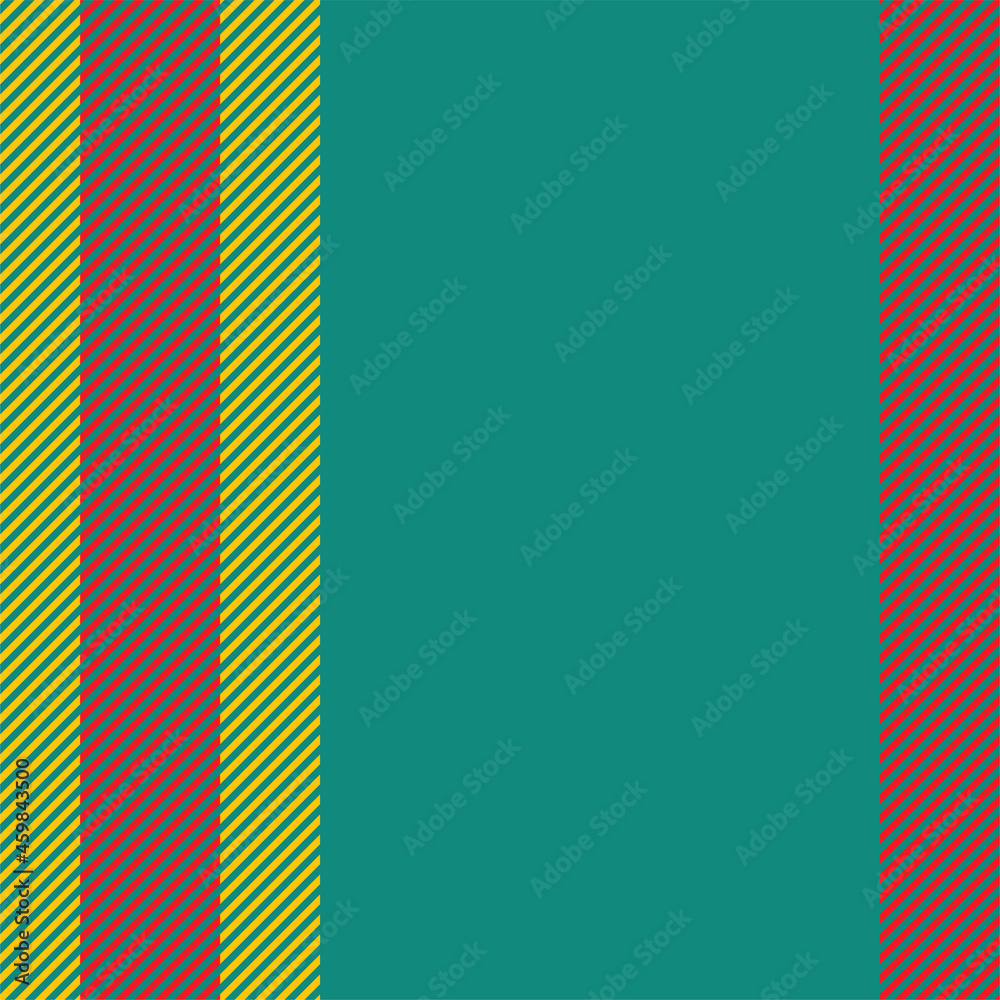 Fototapeta premium Stripes pattern vector background. Colorful stripe abstract text