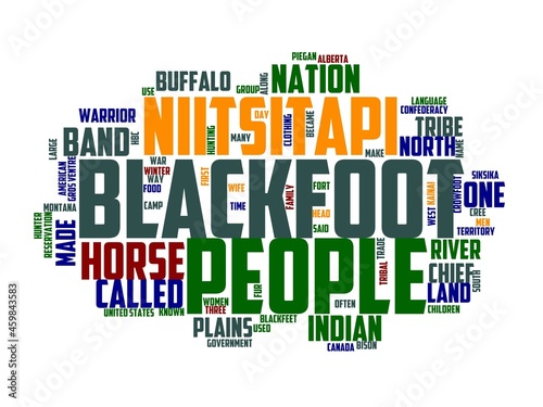 blackfoot wordcloud concept, wordart, nature,background,outdoor,blackfoot,landscape photo
