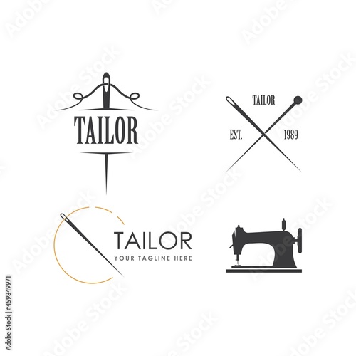 Tailor or textile logo