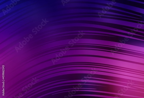Dark Purple vector abstract bright pattern.