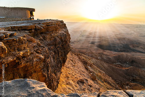 Ramon Crater in the Negev Desert