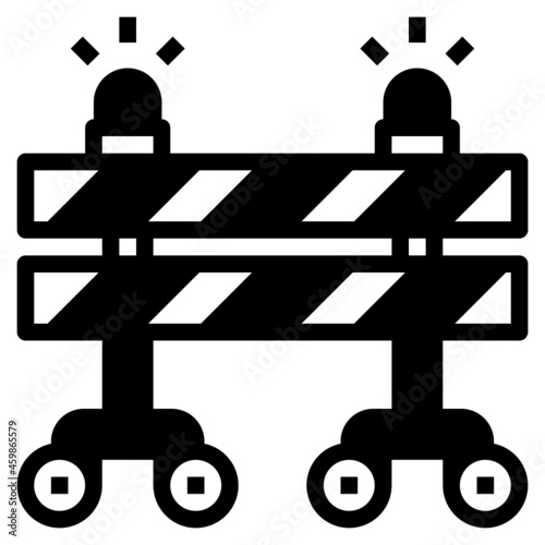barrier line icon