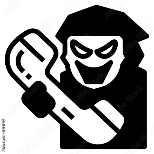telephone call line icon