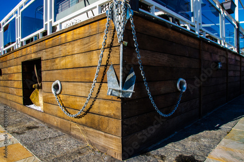 Anchor on Wood