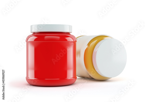 Protein powder pot, supplement for fitness food