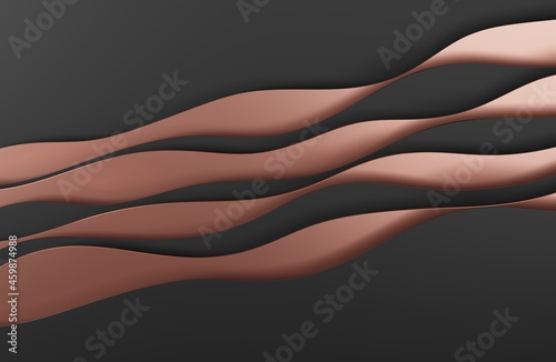 3D illustration Black abstract texture.paper art style can be used in cover design,website backgrounds or advertising.