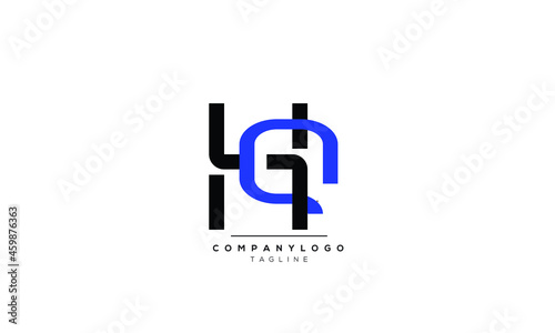 Alphabet Initial Letter Monogram Icon Logo vector illustration abstract  web character logotype 
initials icon badge business brand